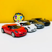 Kinsmart Alfa Romeo 4C Model Car