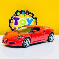 Kinsmart Alfa Romeo 4C Model Car