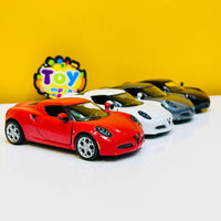 Kinsmart Alfa Romeo 4C Model Car