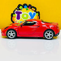 Kinsmart Alfa Romeo 4C Model Car