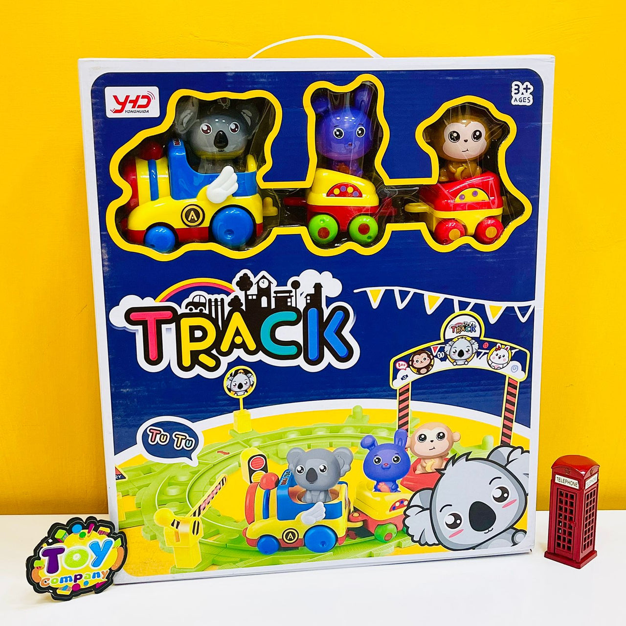 Colorful Cartoon Traffic Track Toy