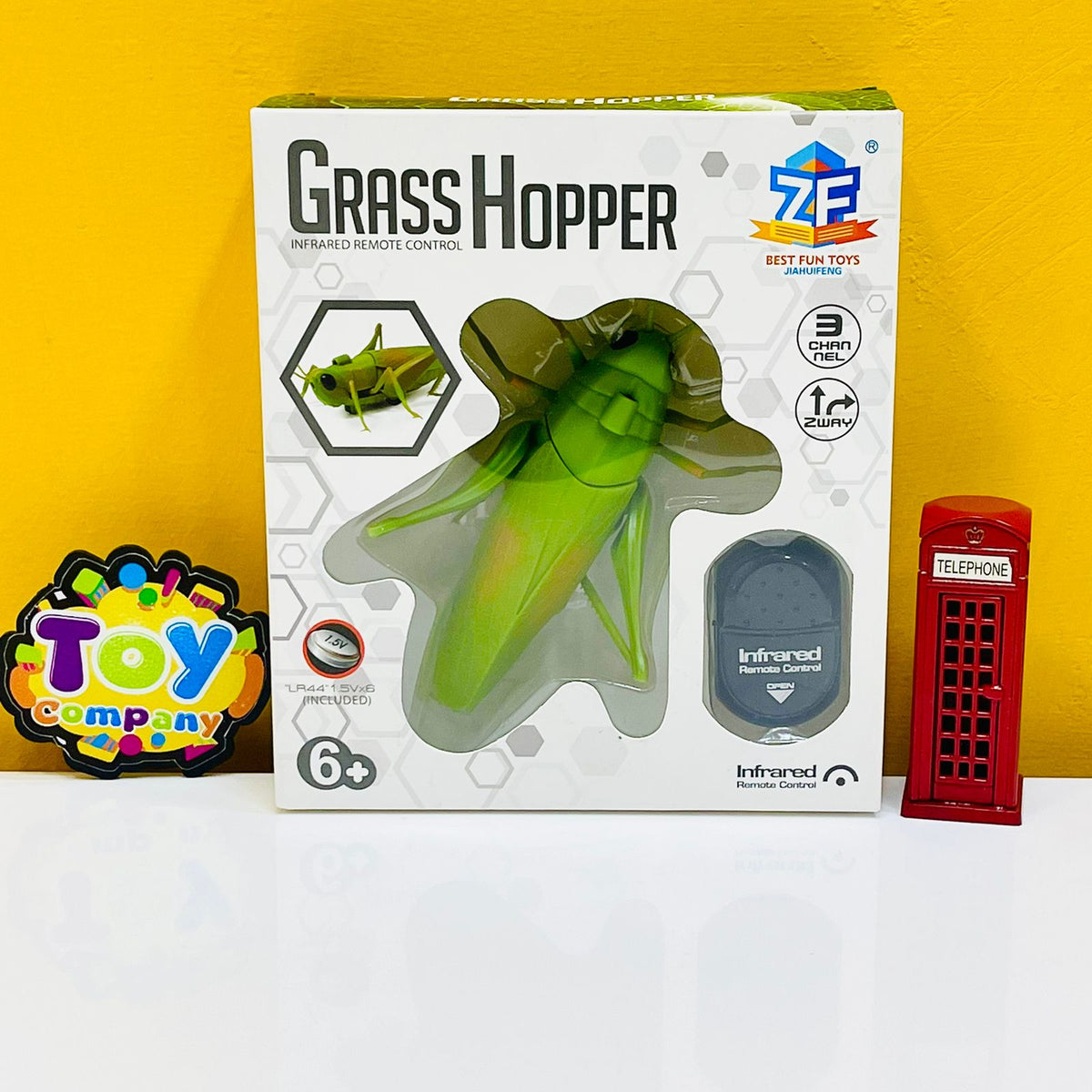 Grass Hopper with Infrared Remote
