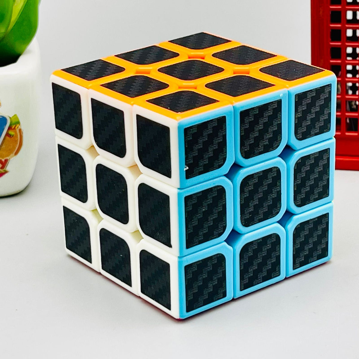 Smooth Carbon Fibre Speed Cube 3x3