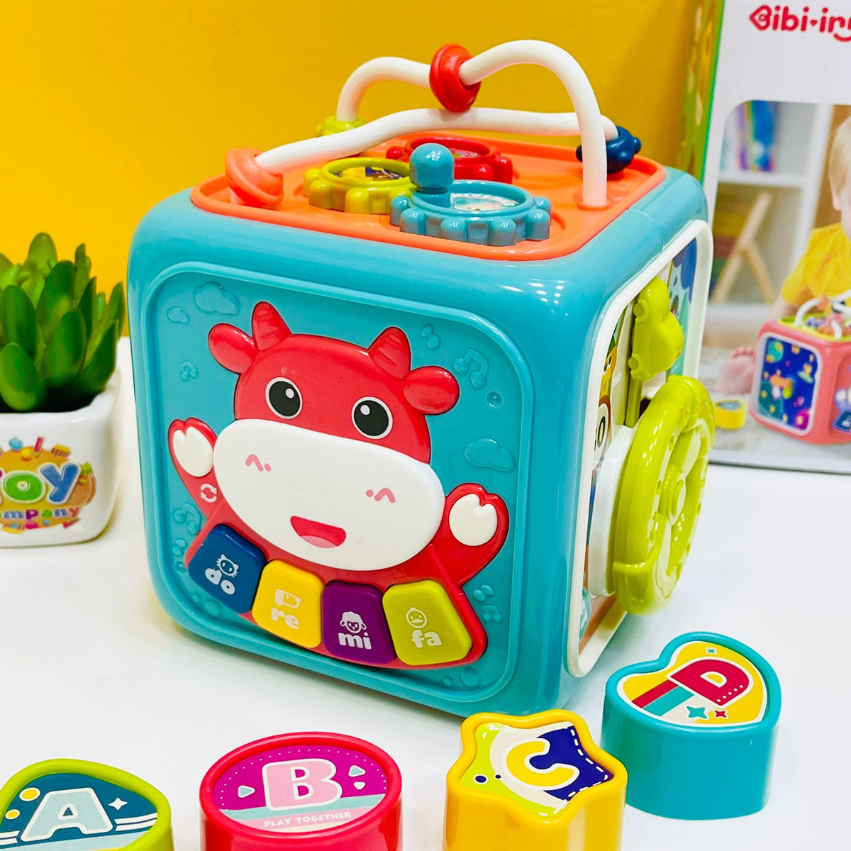6-in-1 Activity Cube for Babies