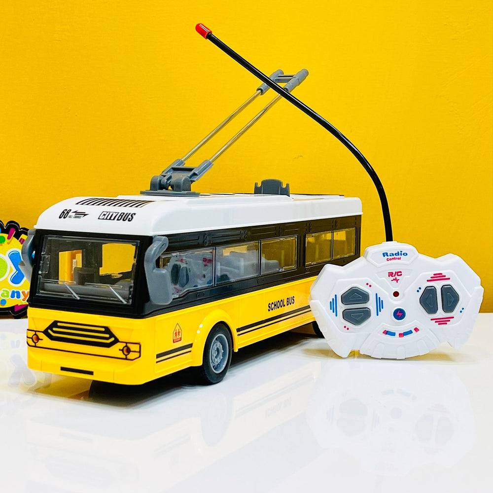 Rechargeable Remote Control Bus Toy