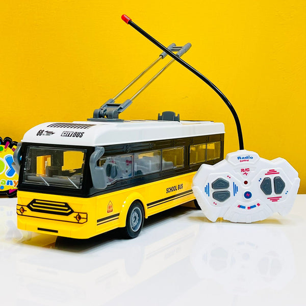 Rechargeable Remote Control Bus Toy