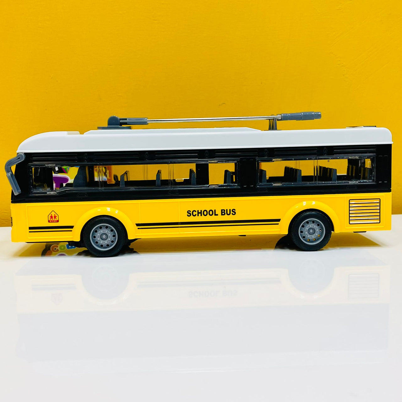 Rechargeable Remote Control Bus Toy