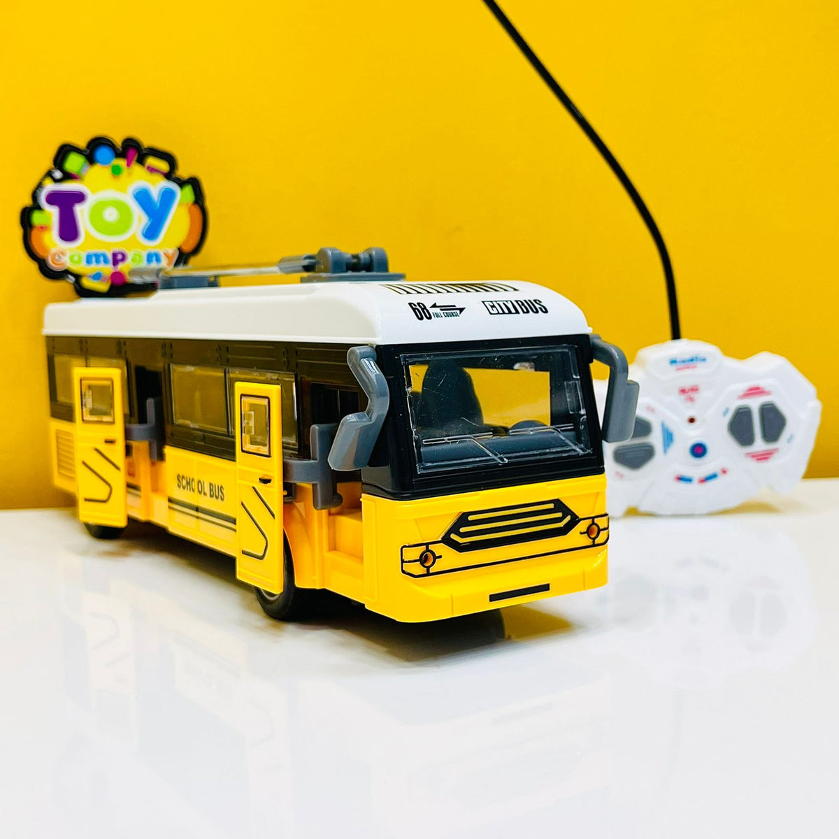 Rechargeable Remote Control Bus Toy