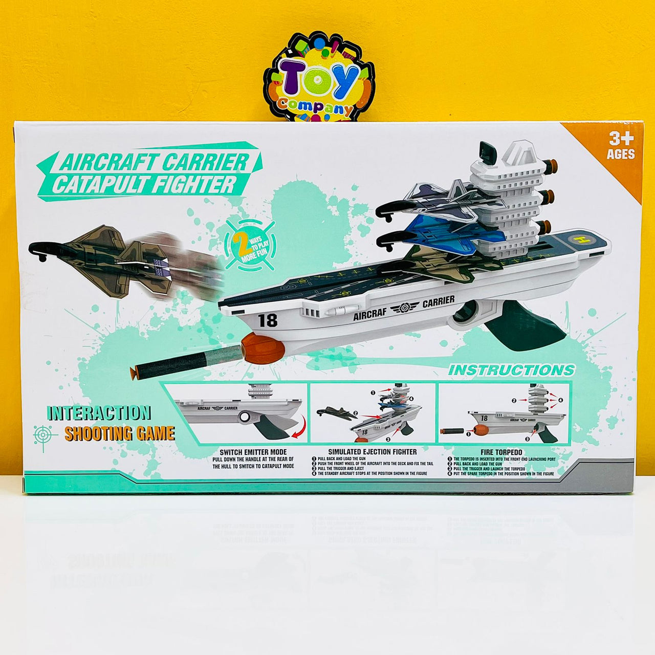 Foam Airplane Launcher Catapult Gun