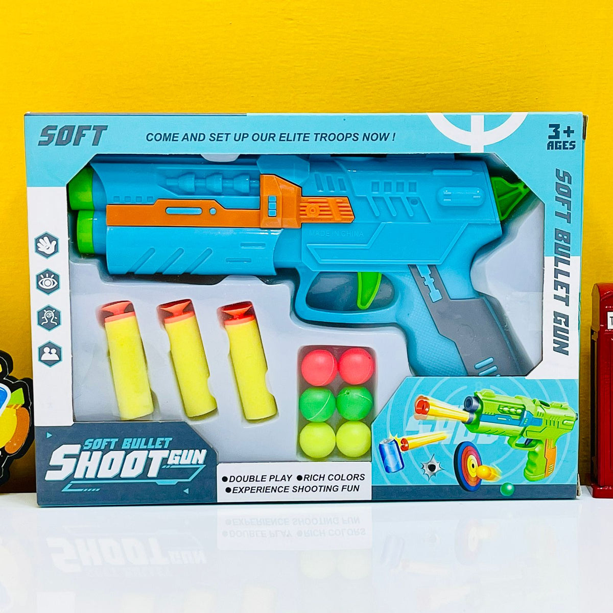 Soft Bullet Gun Toy