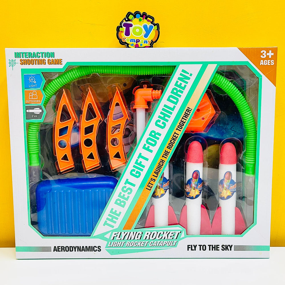 Cross Border Pedal Rocket Launcher with Dazzling Lights