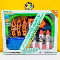 Cross Border Pedal Rocket Launcher with Dazzling Lights