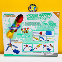 Cross Border Pedal Rocket Launcher with Dazzling Lights