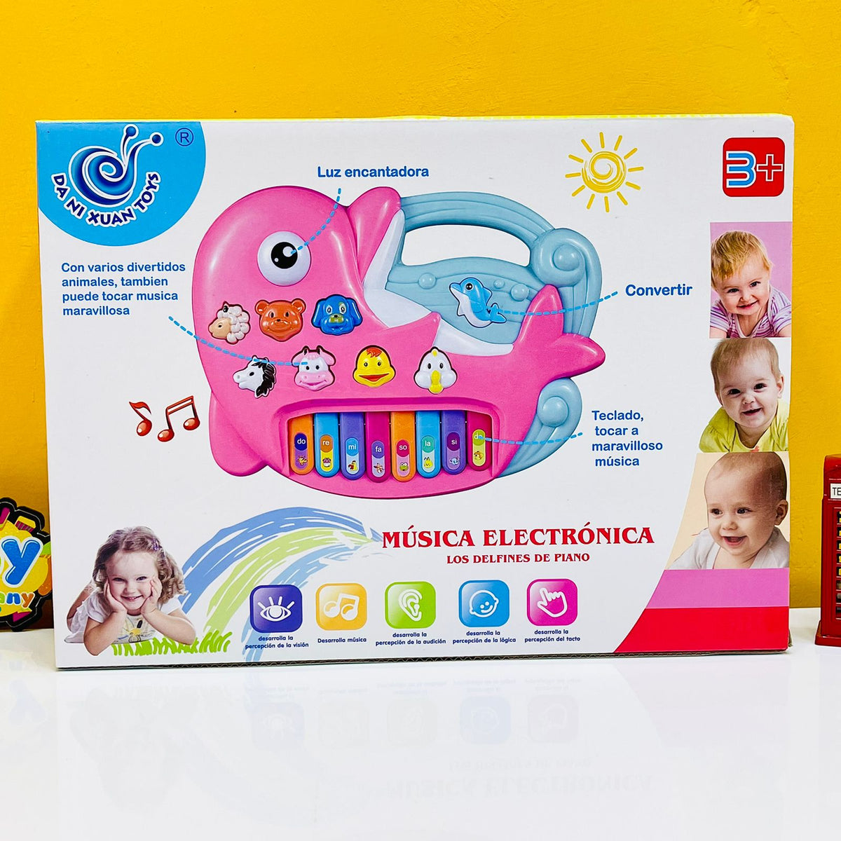 Electric Dolphin Piano with Animal Sounds