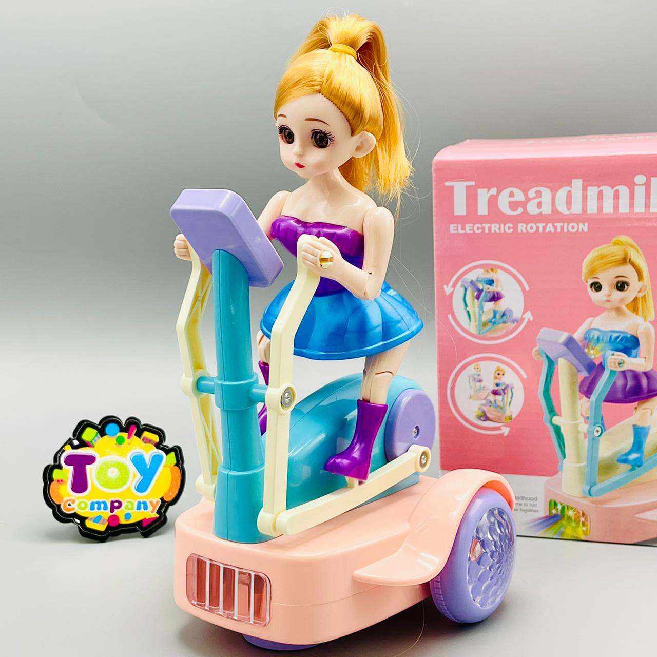 Bump & Go Electric Treadmill Toy