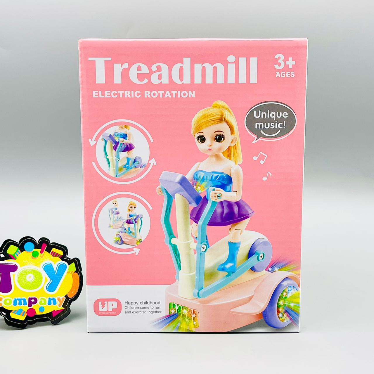 Bump & Go Electric Treadmill Toy
