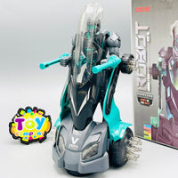 Transforming Robot with Protection Shield