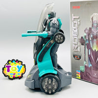 Transforming Robot with Protection Shield