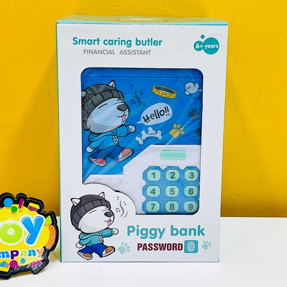 Electronic Piggy Bank ATM with Password & Finger Unlock