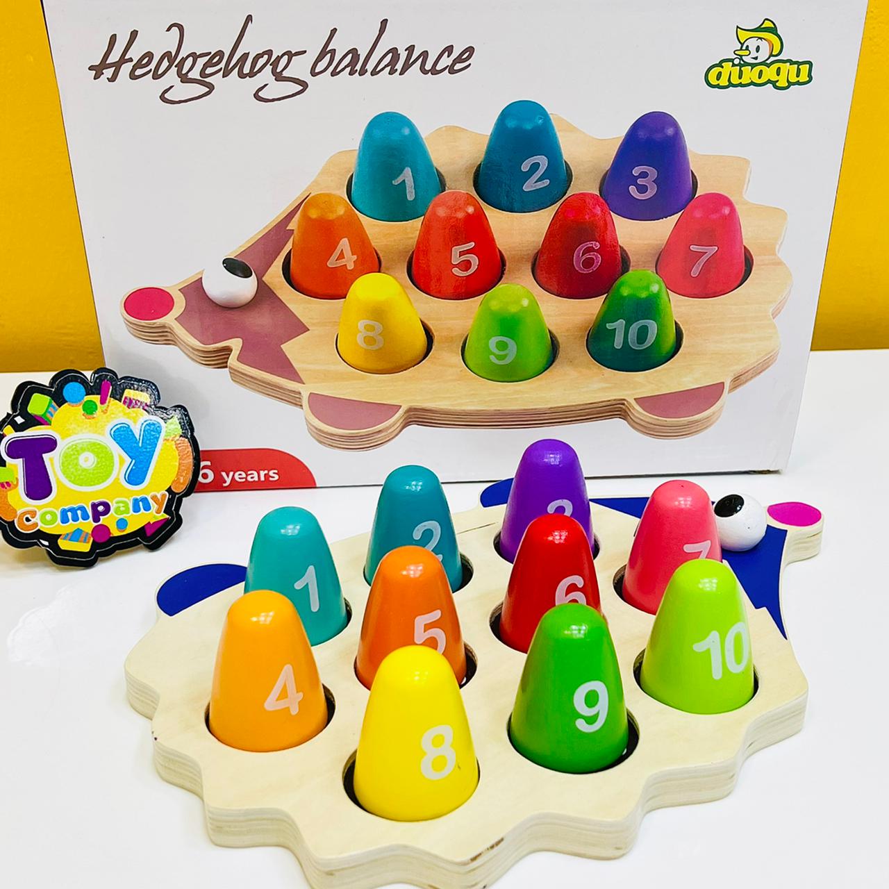 Hedgehog Balance Wooden Toy