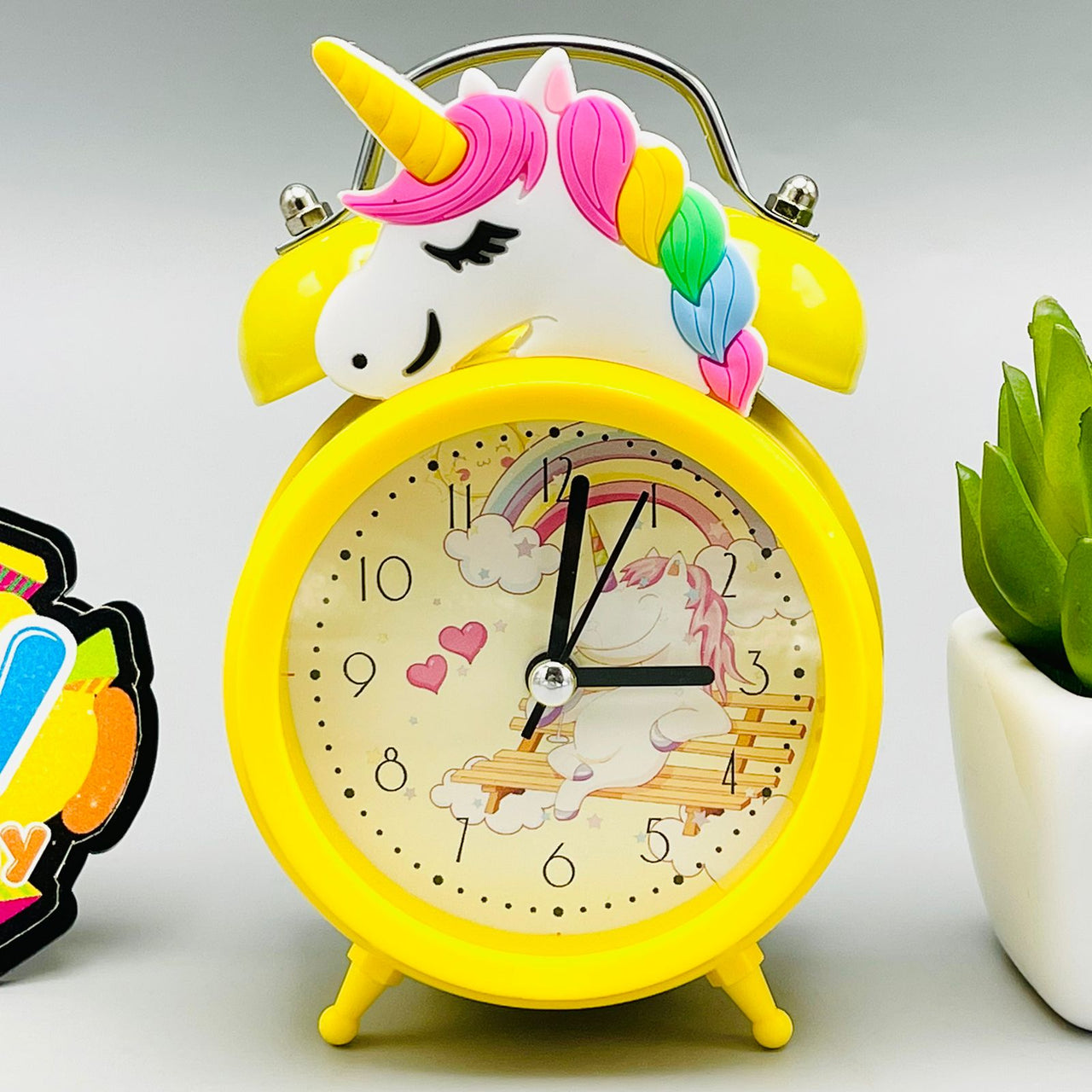 Unicorn Table Alarm Clock