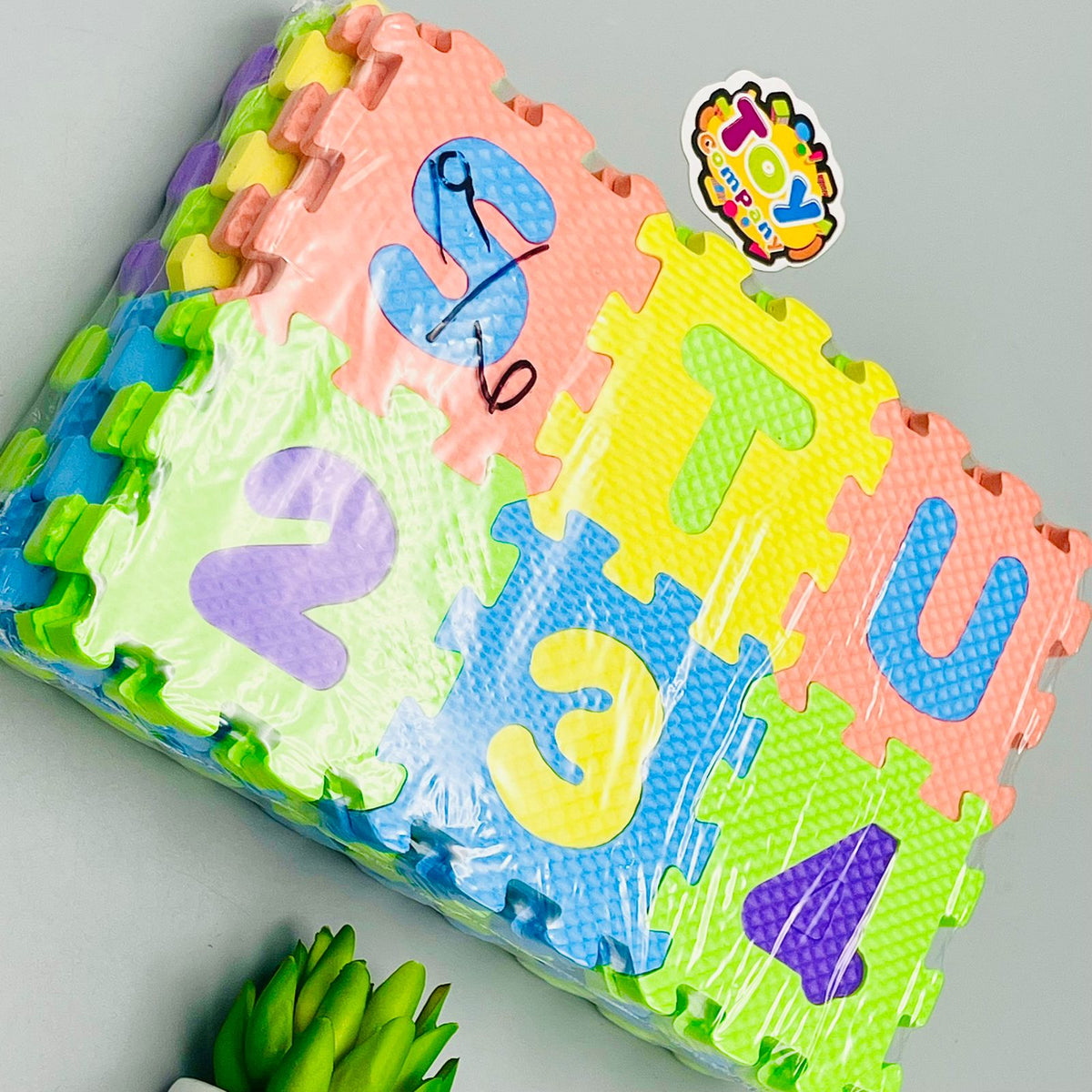 Puzzle Mats With Alphabets & Numbers - Small