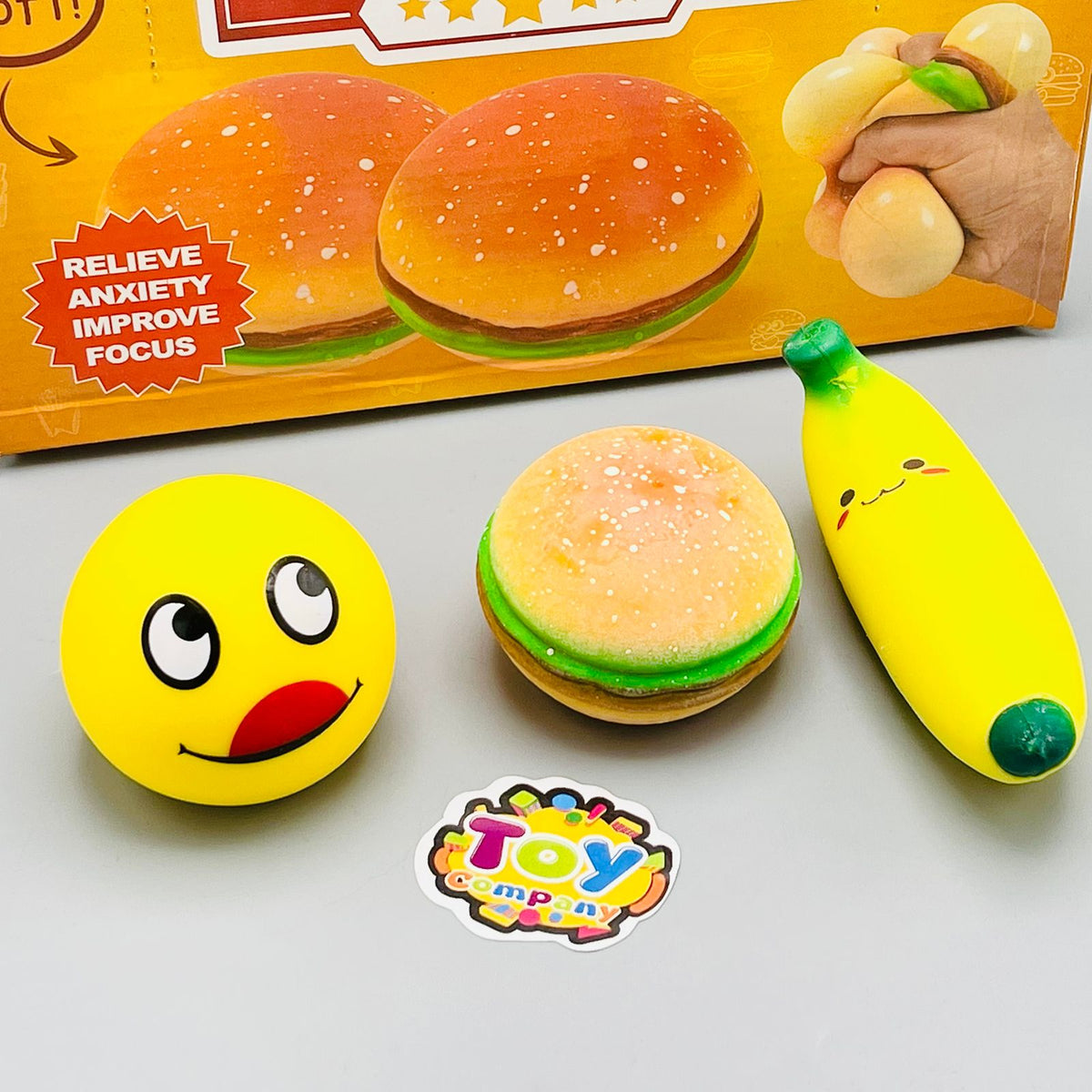 Squeeze Super Soft Stress Relief Toy - Assortment