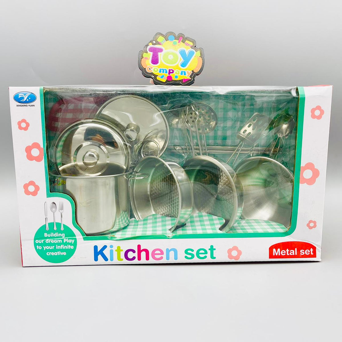 Stainless Steel Cookware Kitchen Set