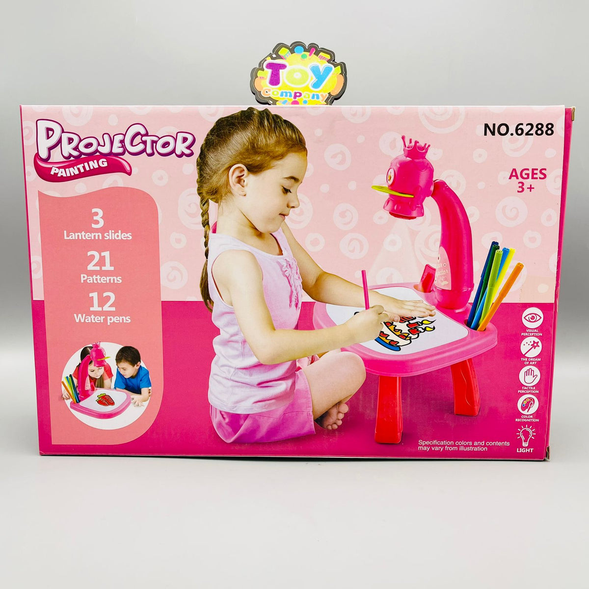 Projector Painting Desk for Kids