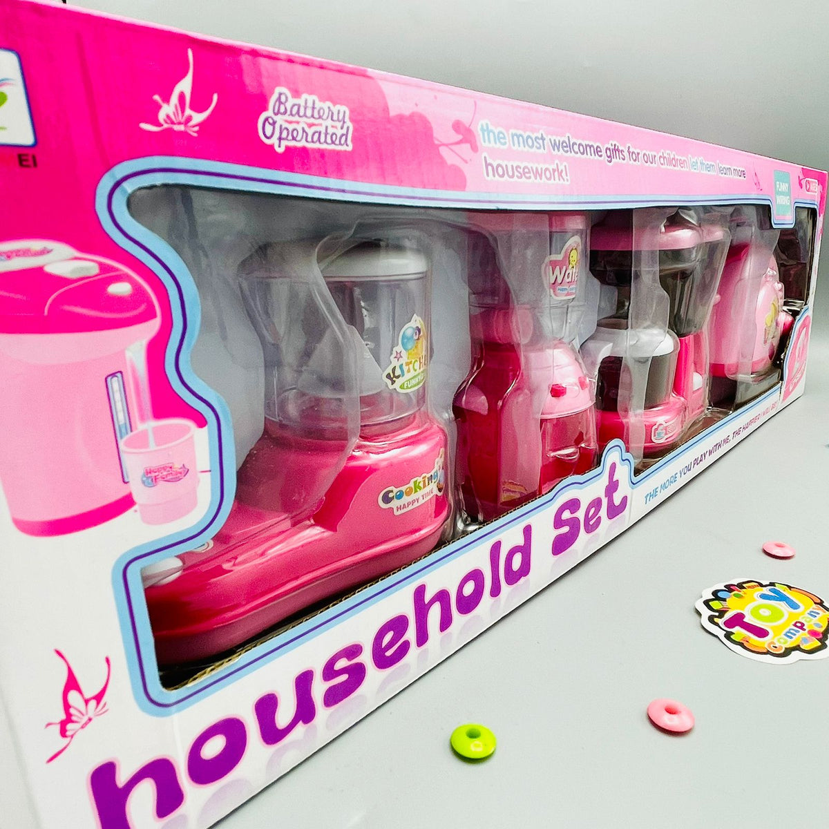 Battery Operated Mini Appliances Set of 4