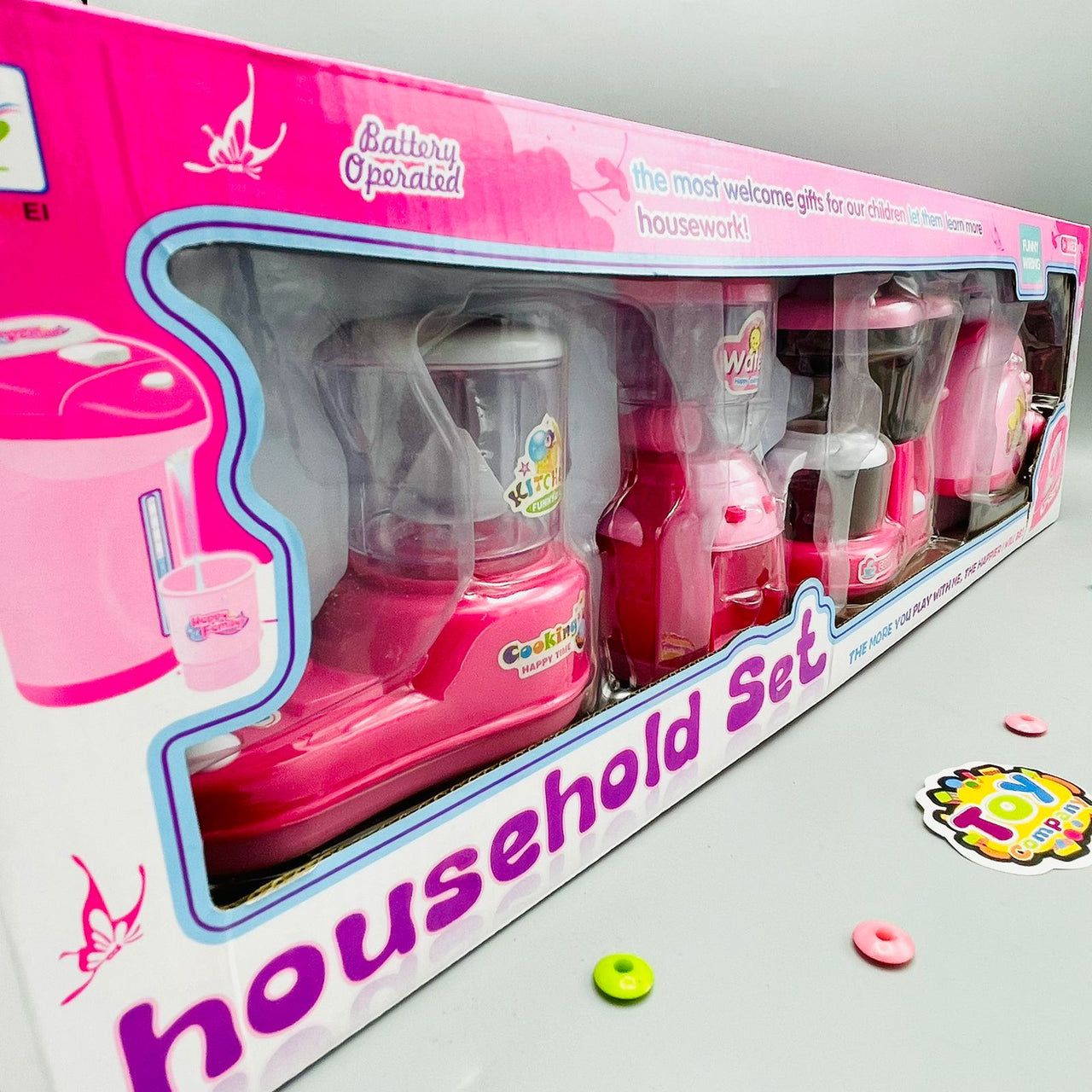 Battery Operated Mini Appliances Set of 4