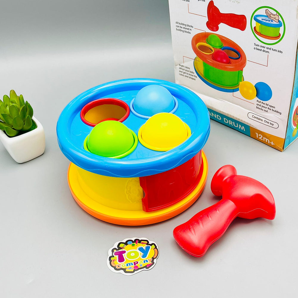 2-in-1 Beat & Hand Drum Toy