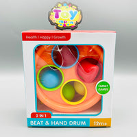 2-in-1 Beat & Hand Drum Toy