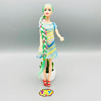 Fashion Colorful Long Hair Doll - 11 Inches
