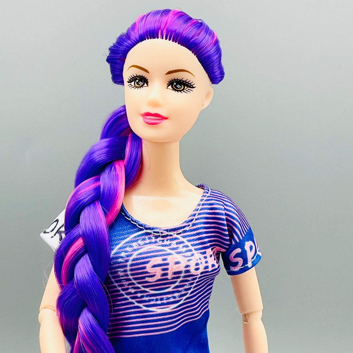 Fashion Colorful Long Hair Doll - 11 Inches