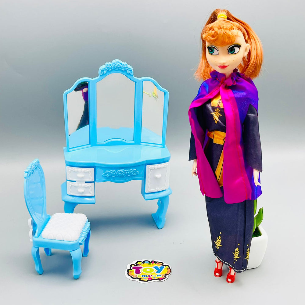 Fashion Frozen Doll with Dressing Set - Assortment