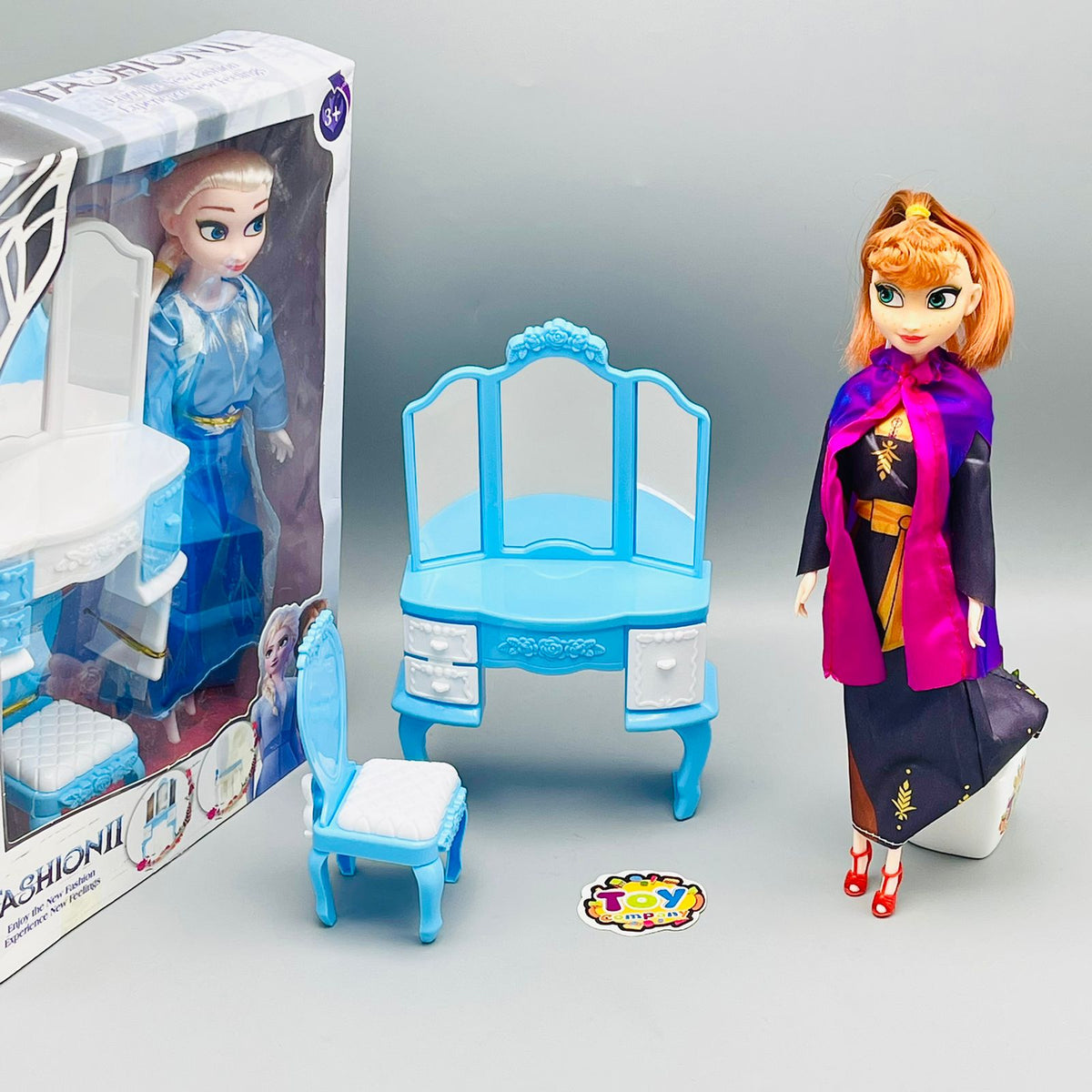 Fashion Frozen Doll with Dressing Set - Assortment