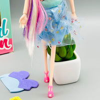 Girl Fashion Doll with Accessories - Assortment