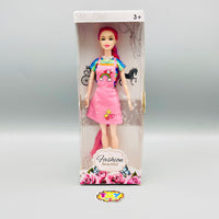 Fashion Colorful Long Hair Doll - 11 Inches