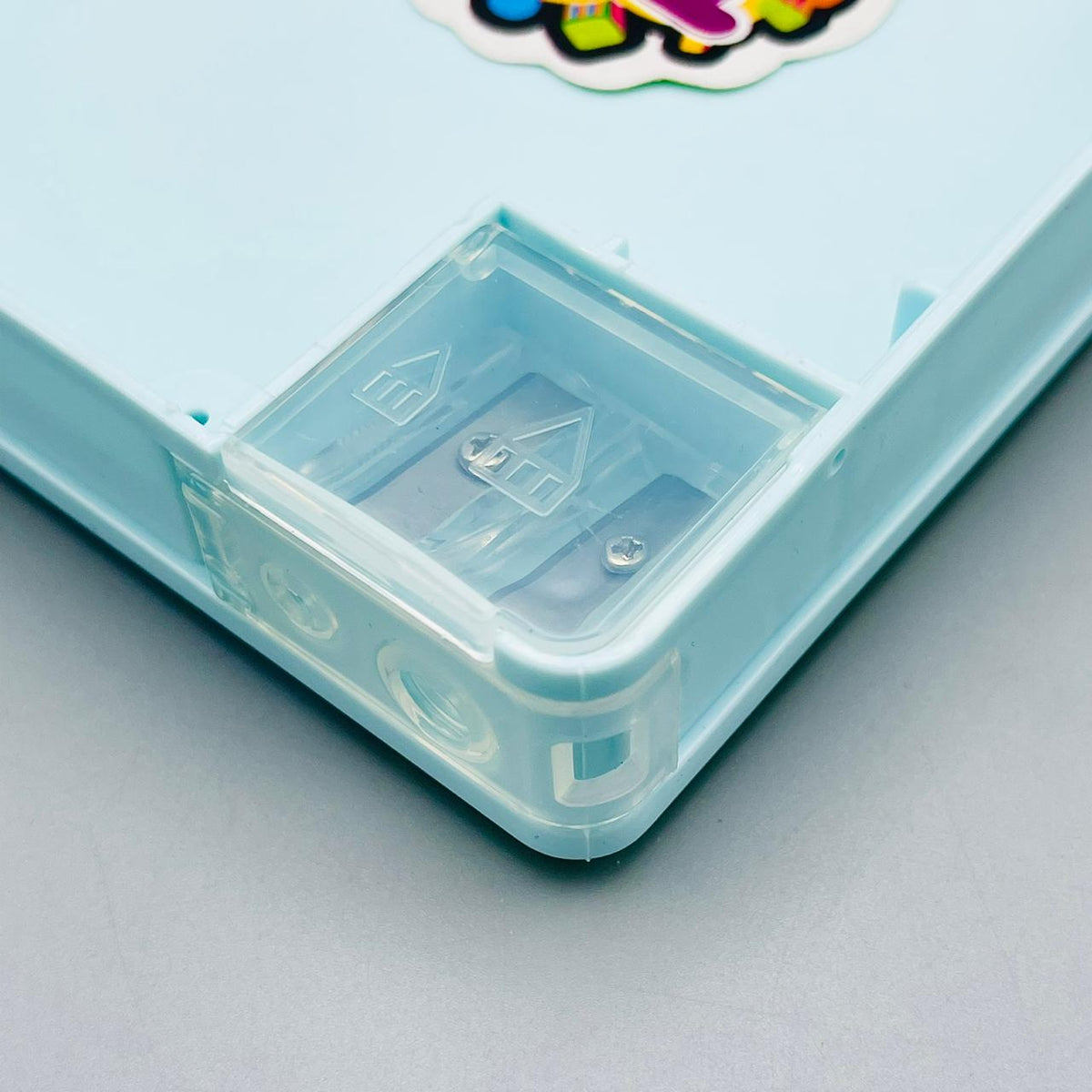 Multifunctional Dino Pencil Box Geometry with Sharpener