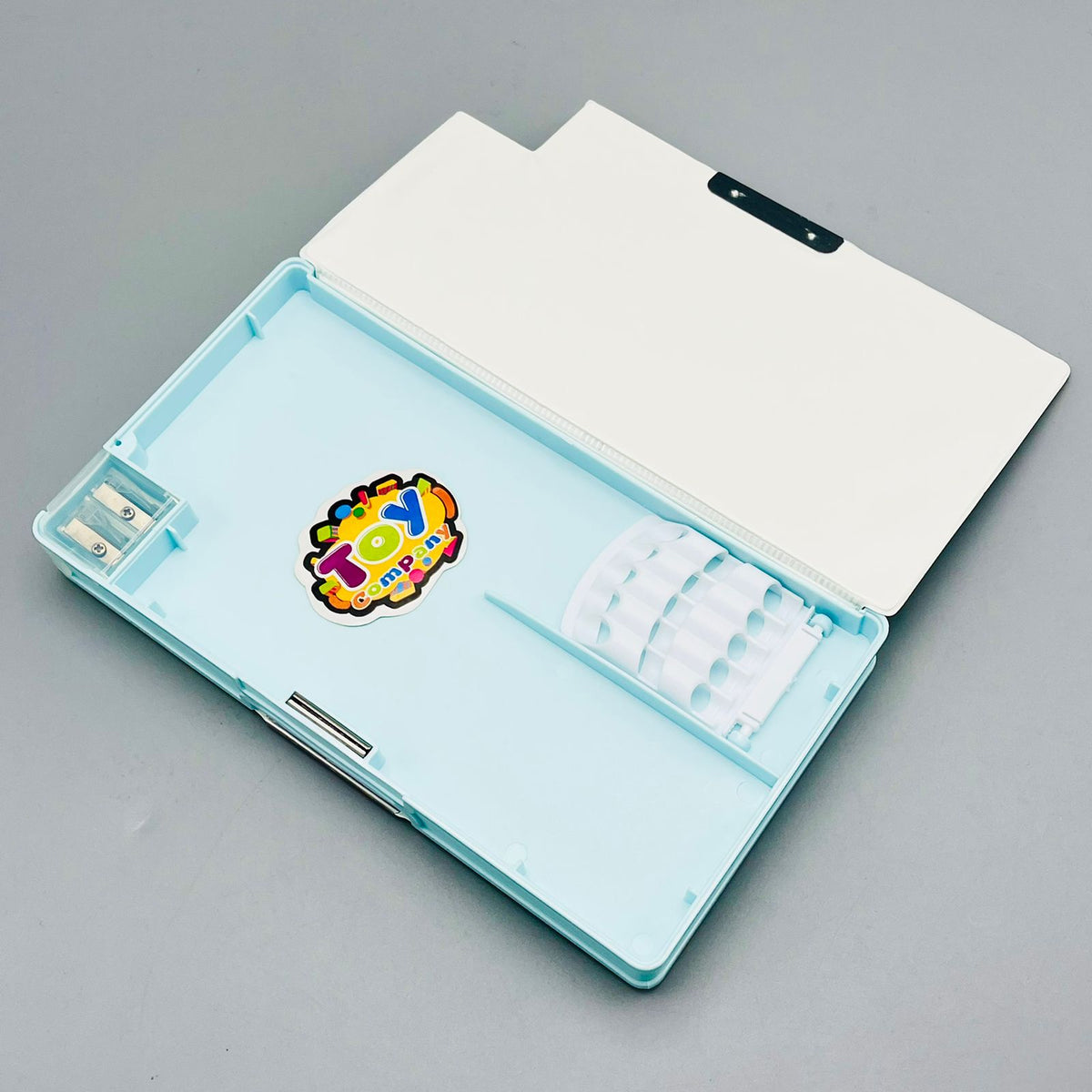 Multifunctional Dino Pencil Box Geometry with Sharpener