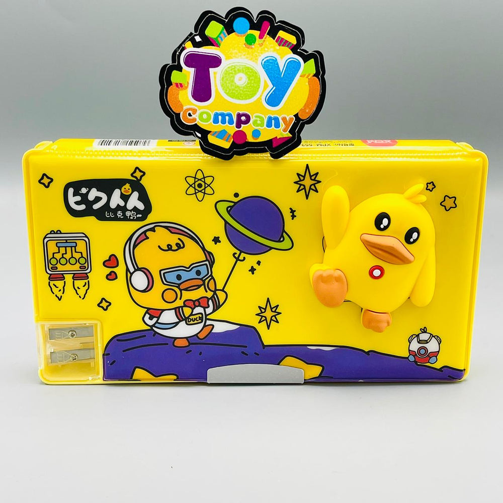 Multifunctional Tweety Pencil Box with Sharpener