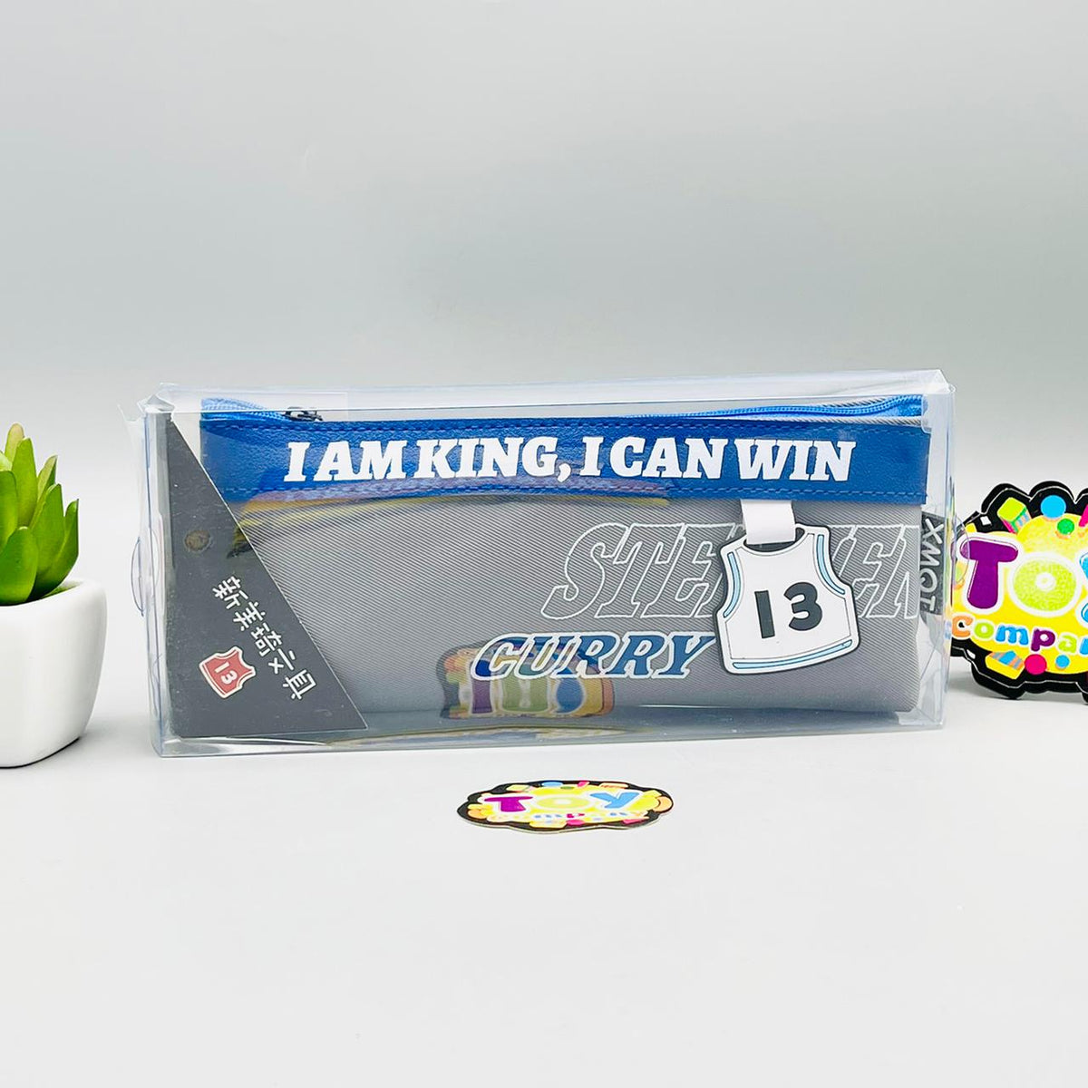 I am a King Pencil Pouch Geometry