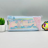 Unicorn Pencil Pouch with Floating Stars
