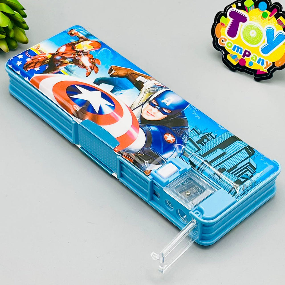 Magnetic Geometry Box with Light & Sharpener