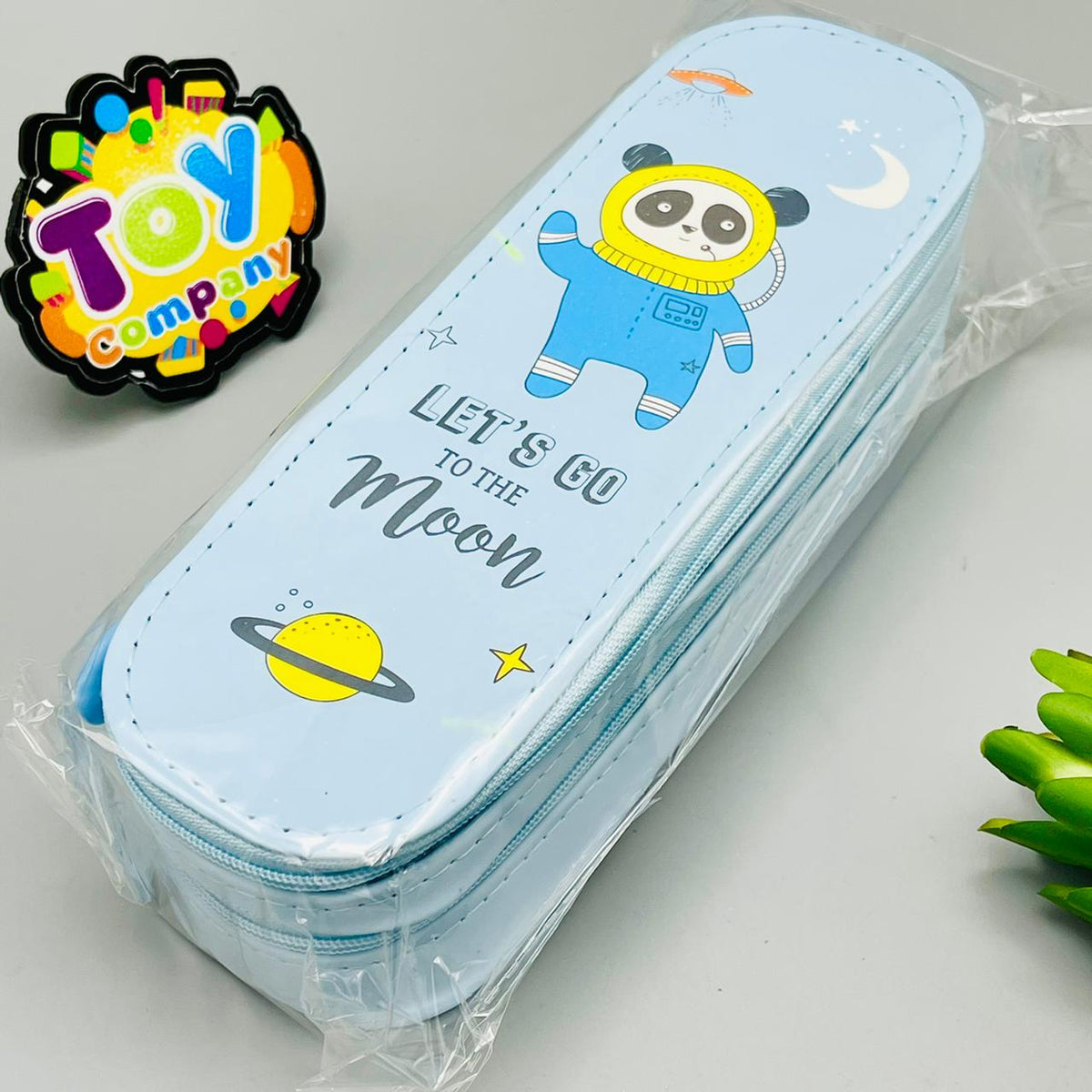 Premium 2-in-1 Pencil Pouch - Blue