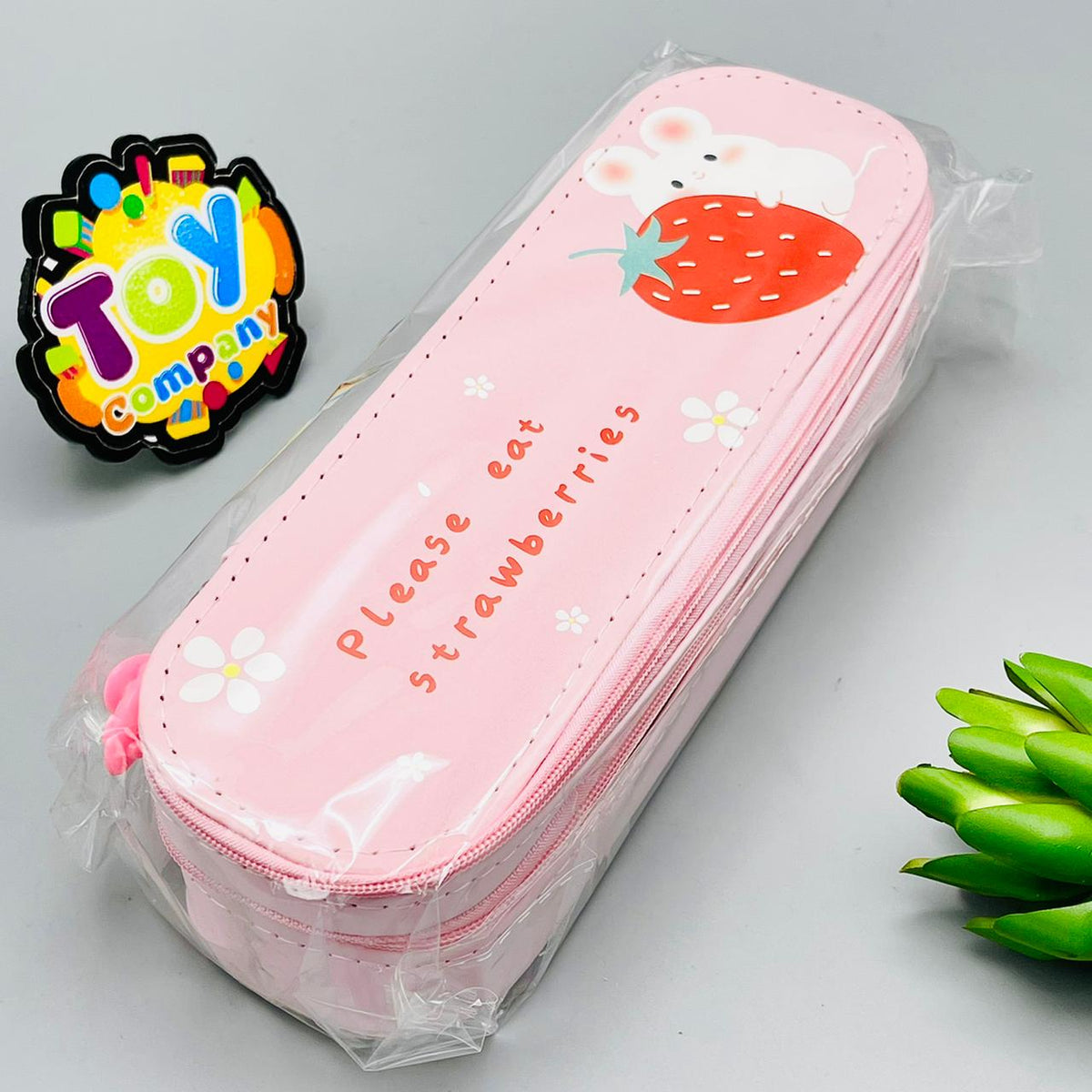 Premium 2-in-1 Pencil Pouch - Pink
