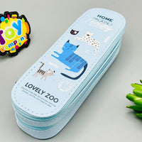Premium 2-in-1 Pencil Pouch - Blue