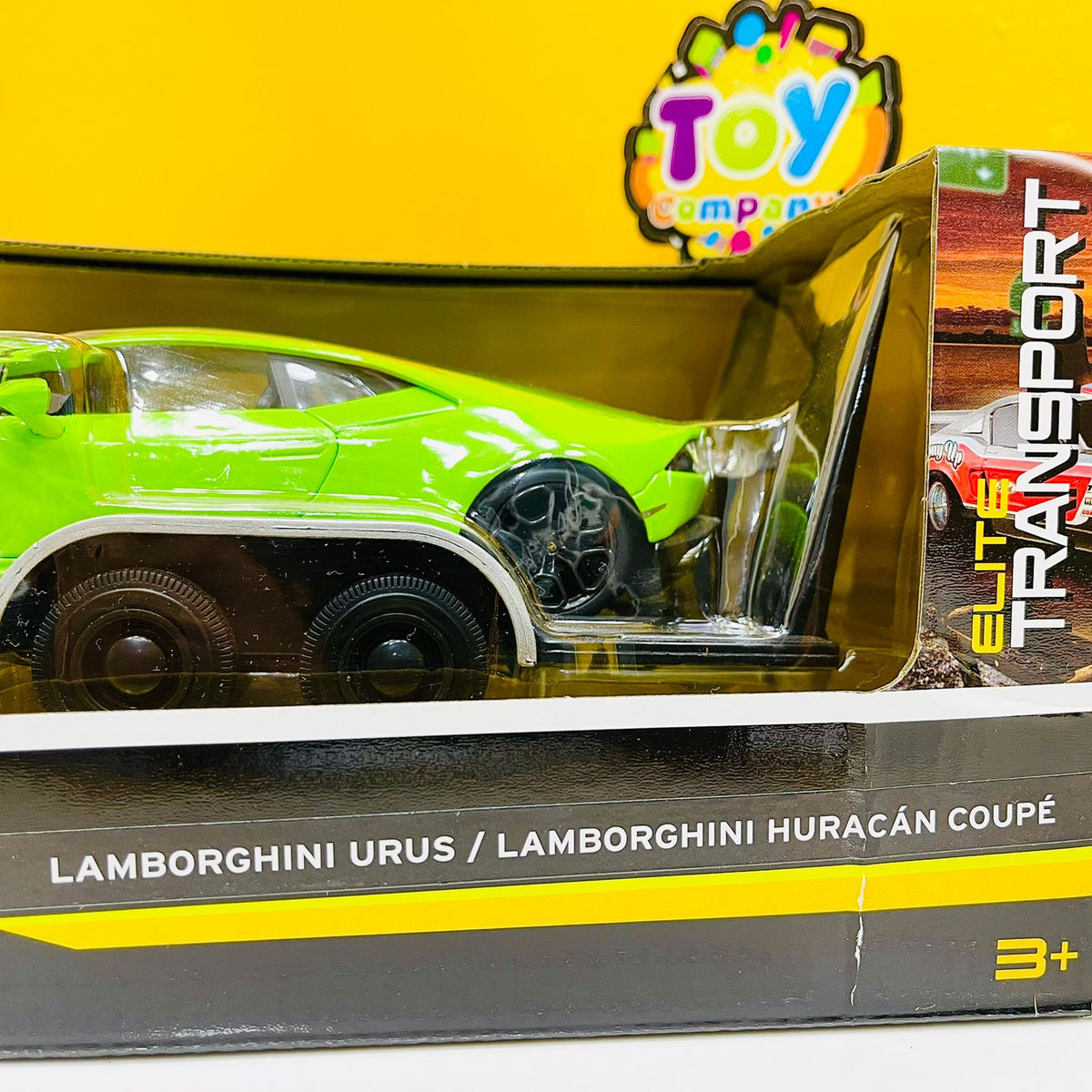 Maisto 1:24 Lamborghini Urus with Lamborghini Huracan on Trailer
