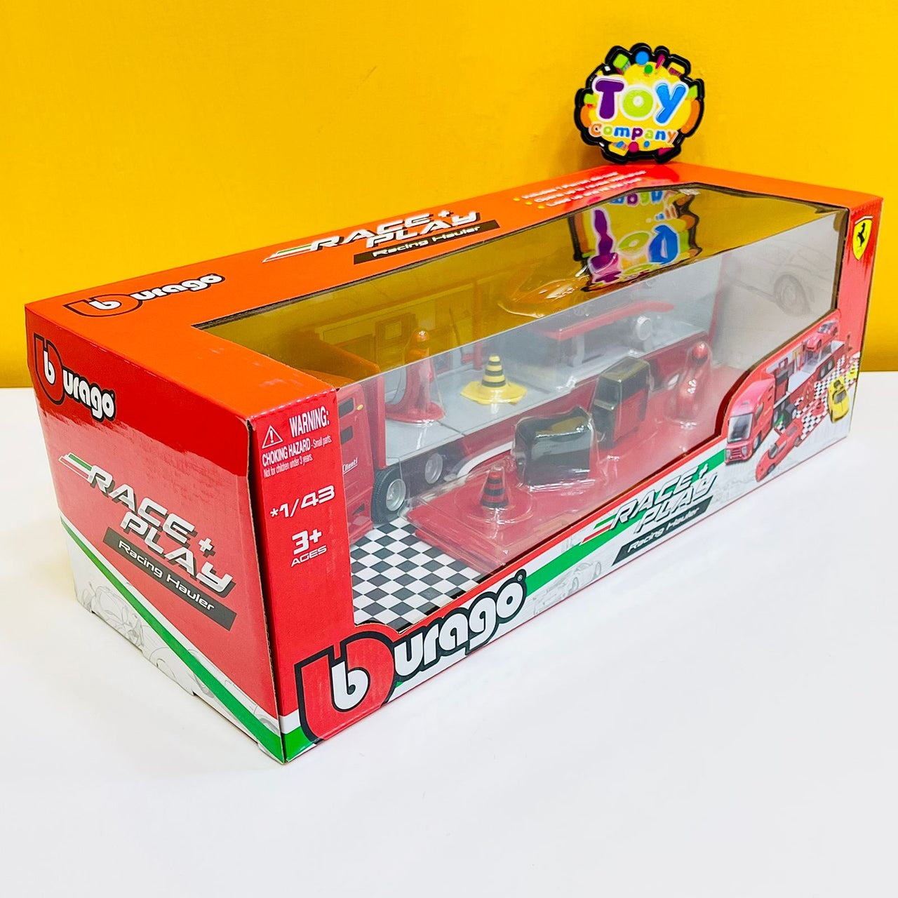 Bburago Race & Play Ferrari Hauler